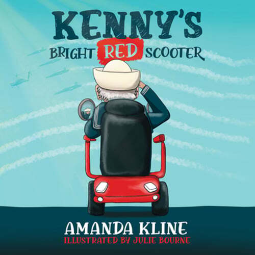 Kenny's Bright Red Scooter by Amanda Kline: Used