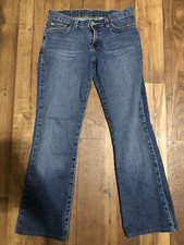 Lucky Brand Jeans Womens 4/27 Mid Rise Flare Light Wash
