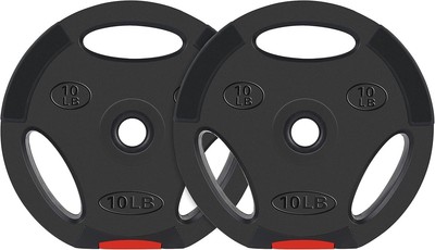 Vinyl Standard 1-Inch Plate Weight Plate for Strength Training and