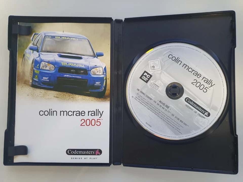 PC USED COLIN MC RAE RALLY 2005 - DVD BOX - CODEMASTERS (ABB.EDITORIALE) - Immagine 2 di 2