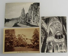 3x DINANT Belgium Postcards Lot Postcards ~1940/50 Unused Belgium Postcard