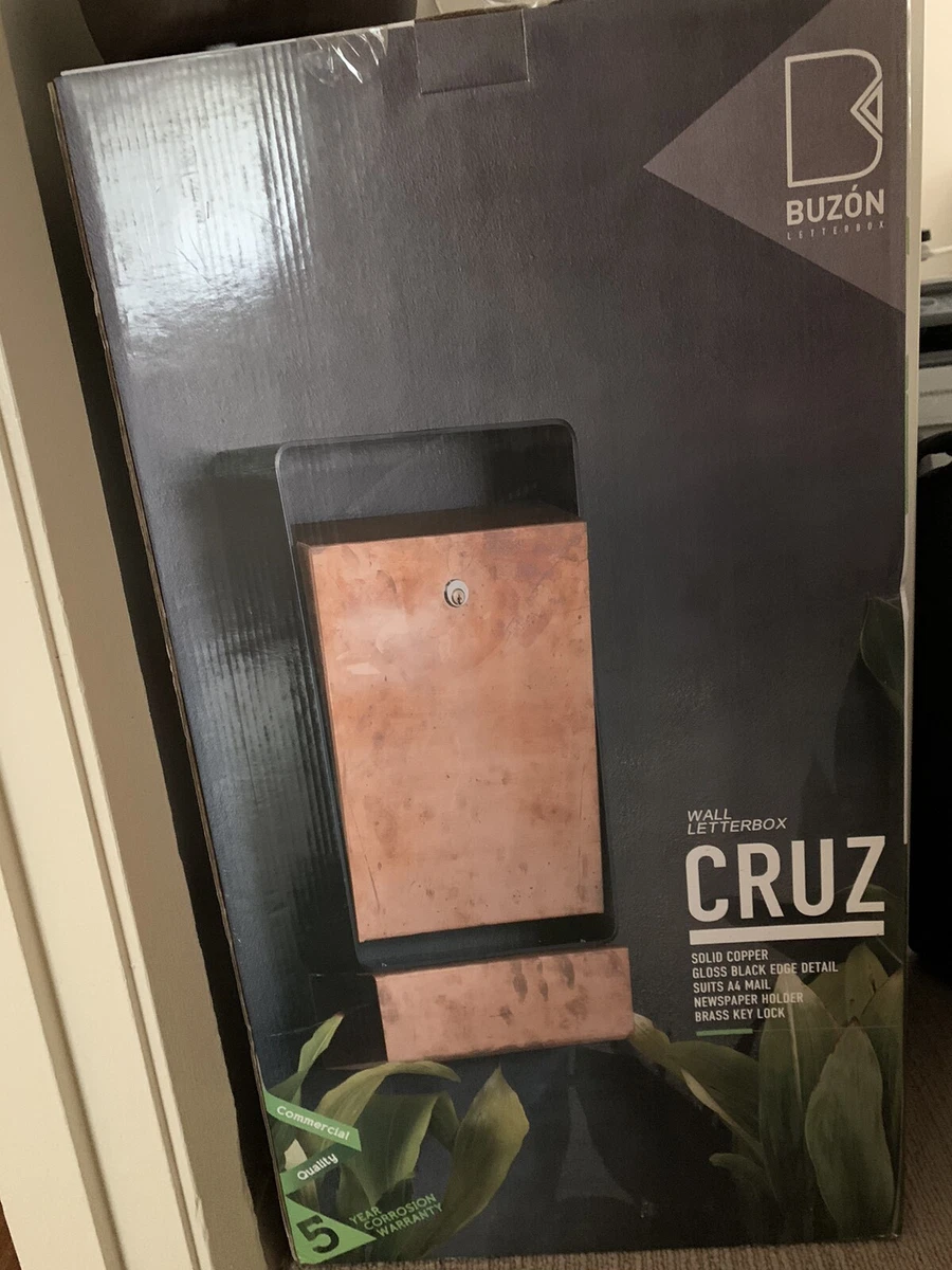 Buzon Cruz Copper Letterbox