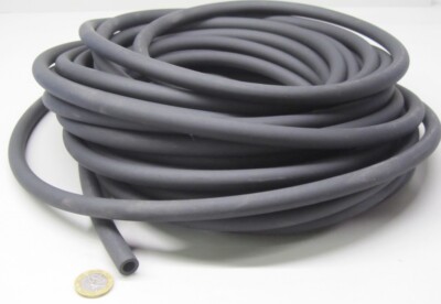 Santoprene TPV Tubing Shore 64A Black 1/2'' OD x 5/16'' ID x 50 Ft Length