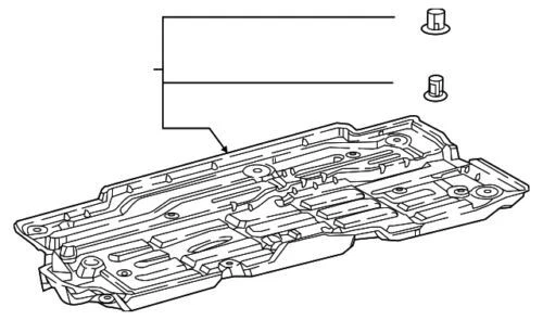 Genuine Toyota Under Cover 58166-F4010
