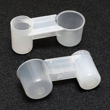 10/20PCS Bottle Watering Cup for Birds, QUAIL DOVE CHICKEN PIGEON & More USA