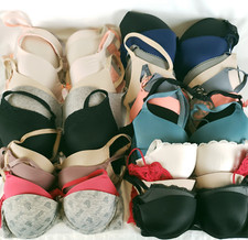 Victorias Secret and VS PINK Bra Lot of 23 Damaged For Repurpose or Repair