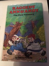 Raggedy Ann  Andy First Treasury Vintage Johnny Gruelle 1982 