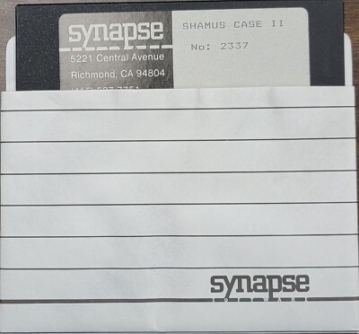 Shamus: Case II for Atari by Synapse Software, 1983