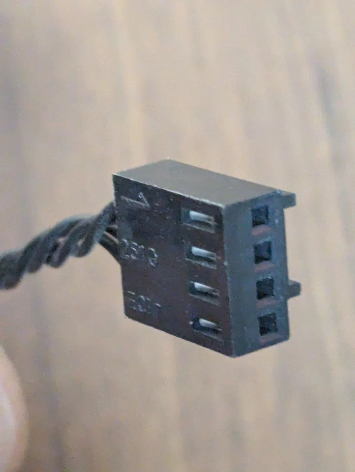 HP OMEN 880 DS09225R12H Rear Case Fan 4 pin original used - Image 3 of 4