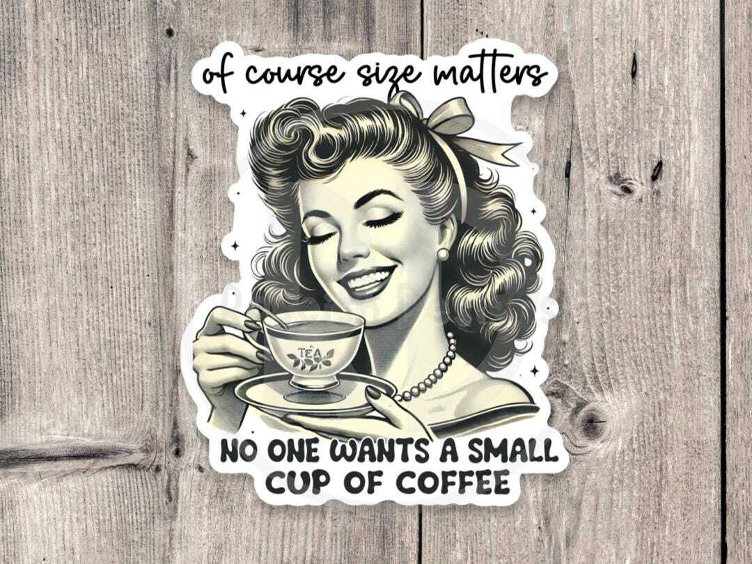 Sticker - Sarcastic Quotes For Coffee Lovers