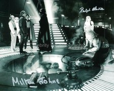 MILTON JOHNS & RALPH MORSE  - Star Wars GENUINE SIGNED AUTOGRAPHS