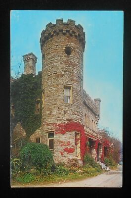 1960s The Castle Wagon Wheel Berkeley Springs WV Morgan Co Postcard