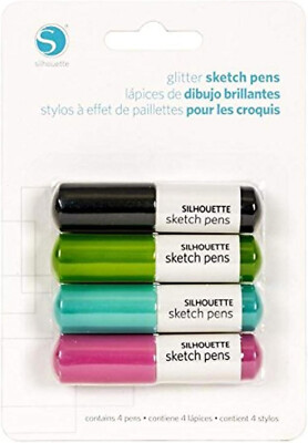 Silhouette Sketch Pens – 4 Stifte, Mehrfarbig, Für Silhouette Schneideplotter