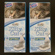 Alfapet Kitty Cat Pan Disposable Sifting Liners 10-Pack EXTRA GIANT