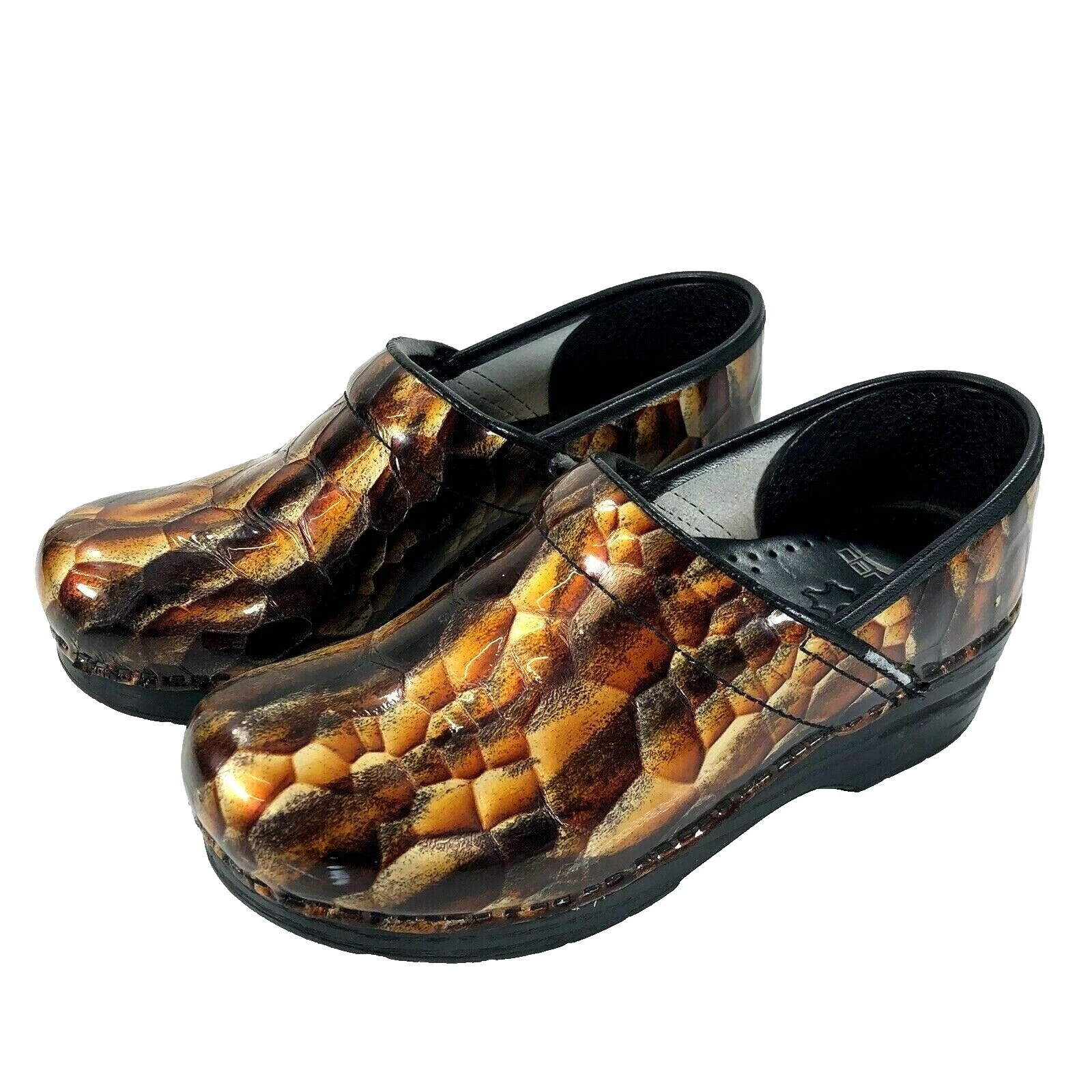 Zapatos Cómodos Marrón Estampado Animal Dansko para Mujeres