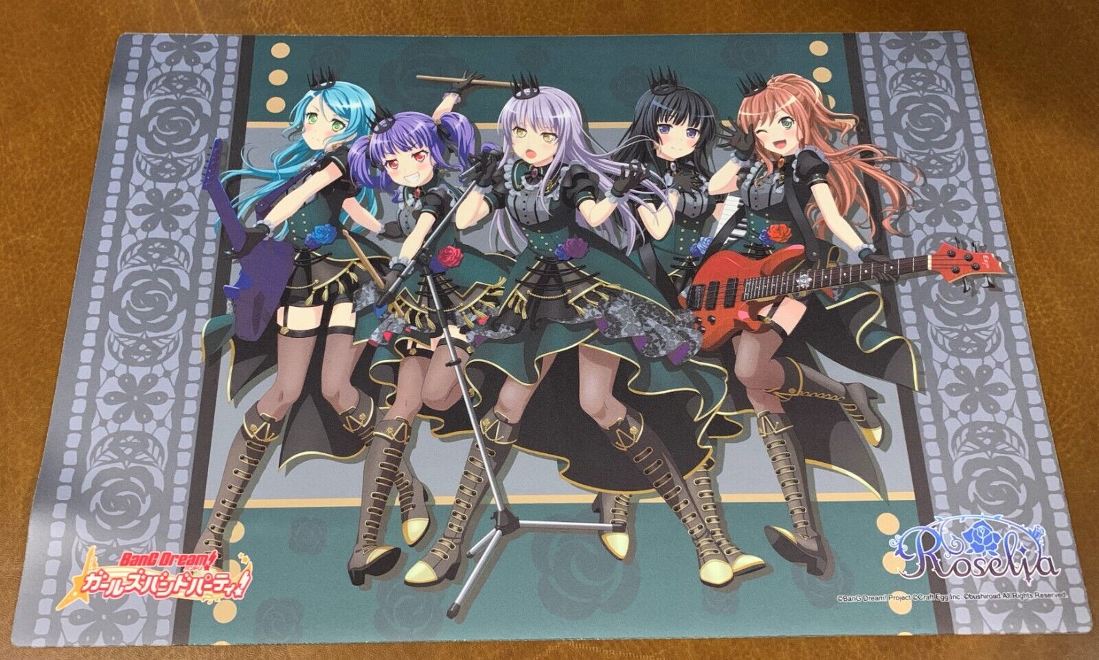 Bushiroad Rubber Mat Collection Vol.253 Bang Dream! Girs Band