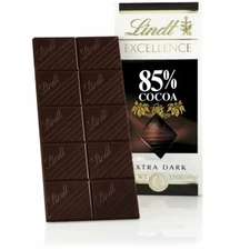 Lindt Excellence Extra Dark Chocolate Bar, 85% Cocoa (3.5 Oz, Pack Of 114)