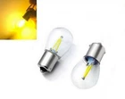 PY21W LED bulbs yellow orange turn signals utility cars 2pcs BAU15S