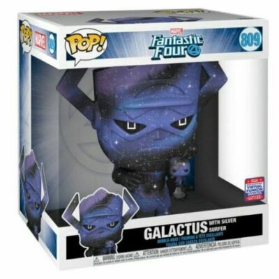 2021 FUNKON OFFICIAL FUNKO POP FANTASTIC FOUR GALACTUS W/SILVER SURFER LE1500 | eBay