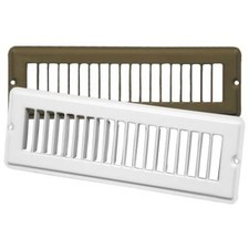 Continental Industries TG32B1203 12"x2" Rolled-Face Toe Space Grille