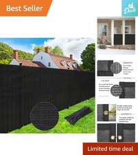 Heavy Duty 6' x 50' Privacy Screen with Brass Grommets - Ultimate Outdoor Shield