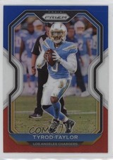 2020 Panini Prizm Red White & Blue Prizm Tyrod Taylor #145 19b1