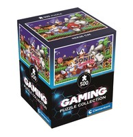 Clementoni Sega Sonic 500 Teile Erwachsene - Sonic Puzzle Erwachsene In 49 X 36