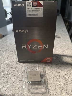 AMD Ryzen 9 5900X Desktop Processor (4.8GHz, 12 Cores, Socket AM4) Box -...