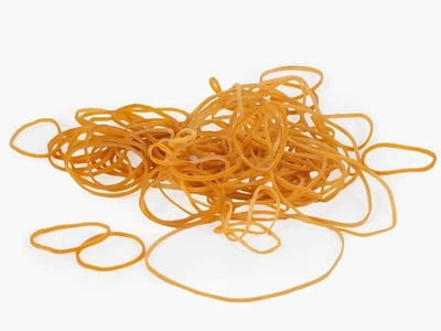 WIHEDÜ Gummiringe Naturkautschuk, transparent 1 KG - div. Gr. von 20 bis 140 mm