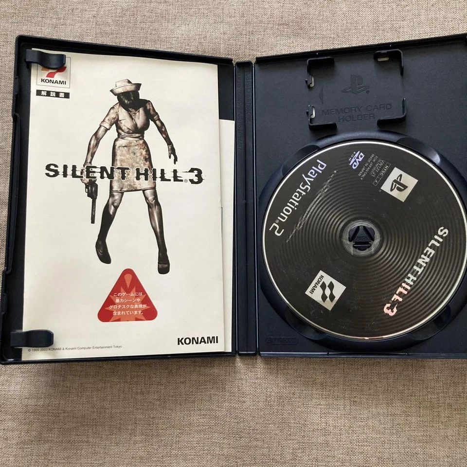Silent Hill 3 PS2 Japan Version Konami Horror Game NTSC J CERO 15 Classic - Image 2 of 3