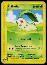 Pokemon Card - Chikorita Expedition Base Set 100/165 Common on eBay
