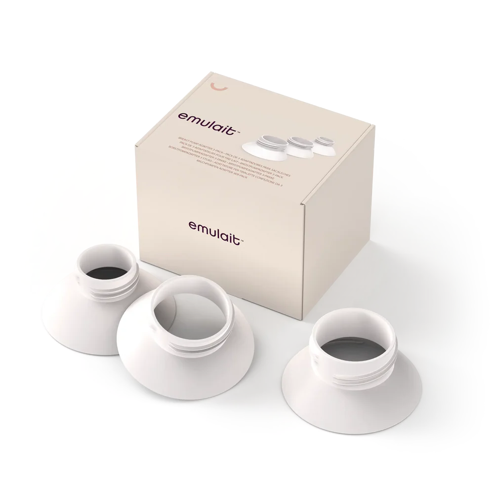 Emulait Breast Pump Adapter 3-3 Pack