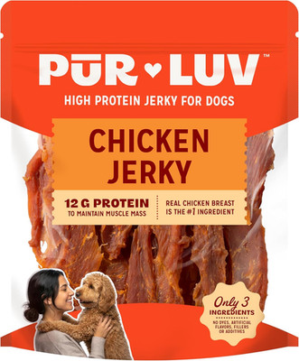 Chicken Jerky Dog Treats, Made with 100% Real Chicken Breast, 16 Ounces, Healthy