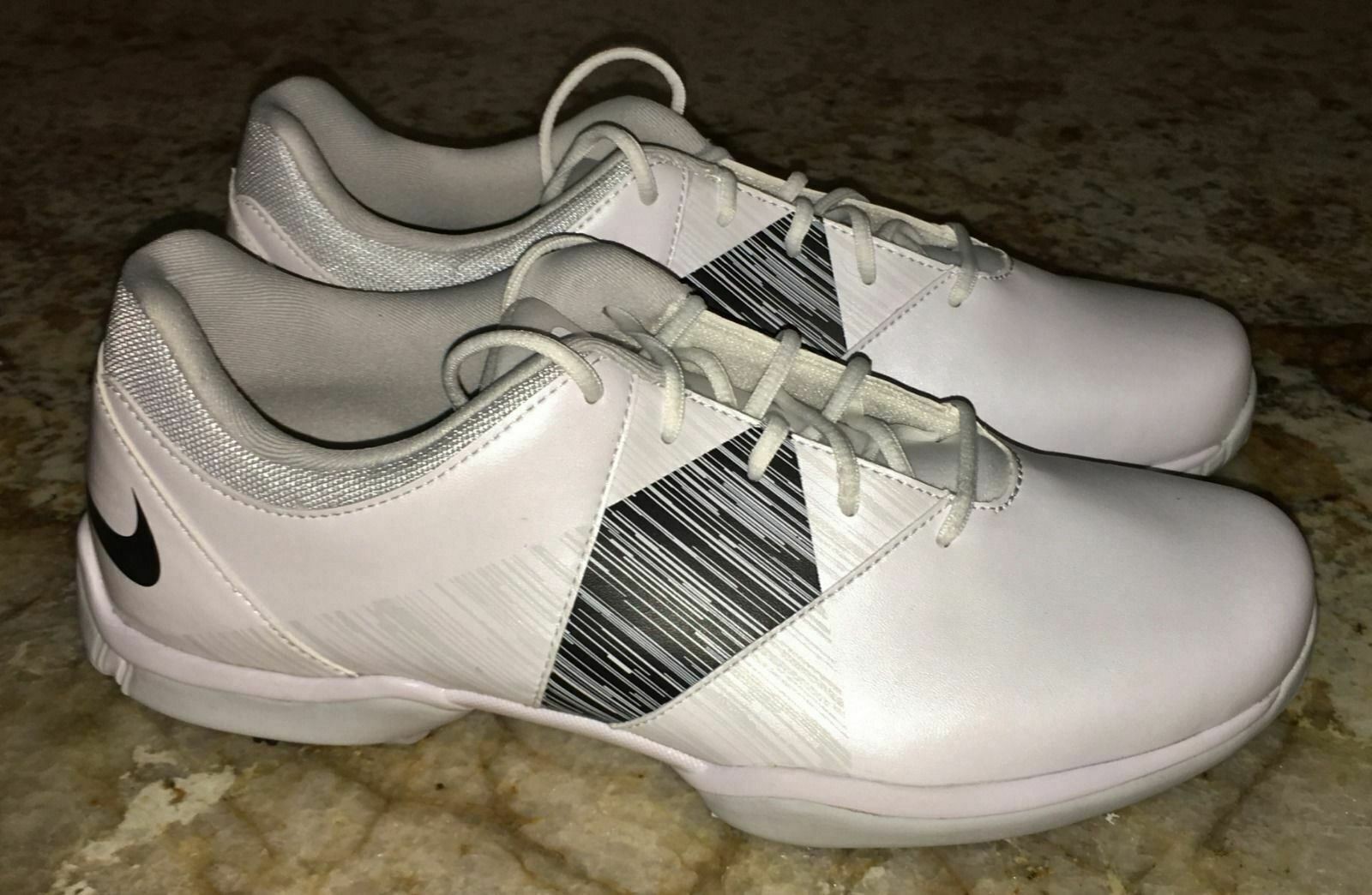 NIKE Delight V 5 White Black Grey Golf Shoes NEW Ladies Womens Sz 7w 7 Wide