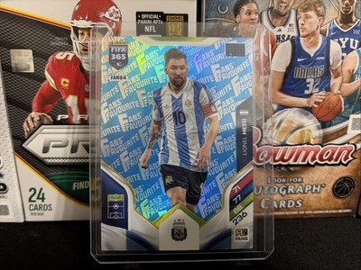Lionel Messi FIFA 365 2025 Blue Fans Favorite Card Argentina