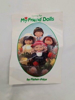 Vintage Fisher-Price My Friend Mandy ,Jenny, Becky And Andy Dolls