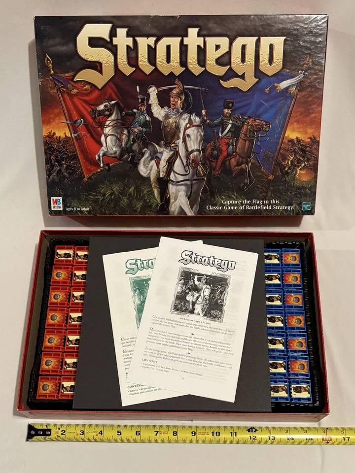 Stratego Board Game 1999 MB/Hasbro Complete. English & Spanish Instructions. - Image 3 of 4