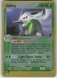 Shiftry 12/100 EX Sandstorm Reverse Holo Rare