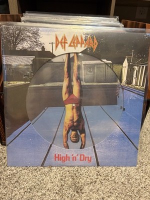 Def Leppard High 'n' Dry Vinyl UMC Picture Disc Cardboard Sleeve RSD