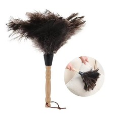 Extendable Ostrich Feather Duster Telescopic Pole Long Duster for Ceilings Light