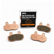 2 Pairs Metal Brake Pads For Sur-ron Ultra Bee Sintered Material Front And 2 Pairs Metal Brake Pads For Sur-ron Ultra Bee Sintered Material Front And