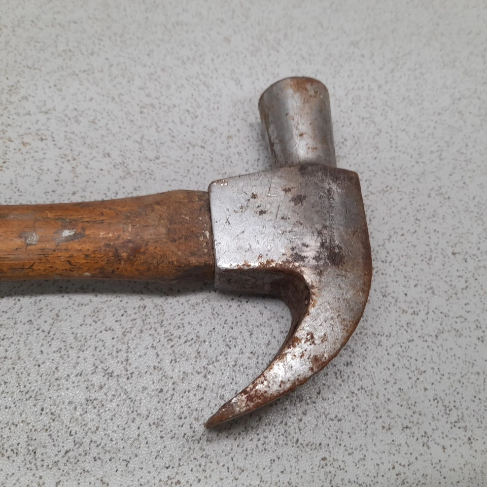 Vintage W Marples & Sons No 2 Claw Hammer Nail Puller Carpenters Tool - Image 3 of 4