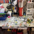 TMNT LARGE 80 PC LOT Accesories Weapons Parts And Figures Vtg Some Modern Figs