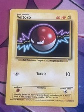 Voltorb 67/102 Base Set Unlimited Pokemon 1999 - HP/DMG on eBay