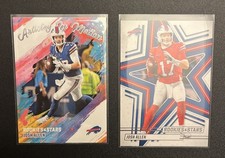 (2) 2025 Panini Rookies & Stars Artistry in Motion Josh Allen #3 + Base Card #26