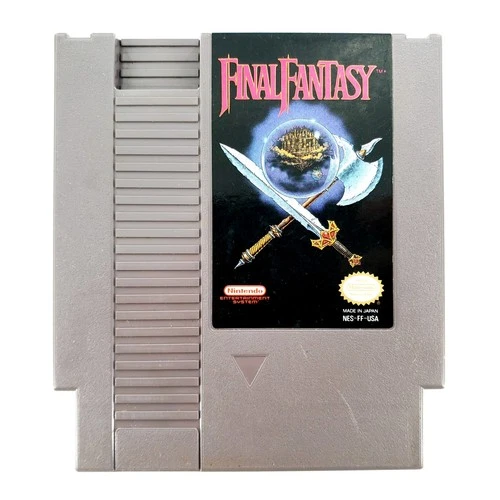 Final Fantasy (Nintendo NES, 1990) Authentic Cartridge Only Tested & Works