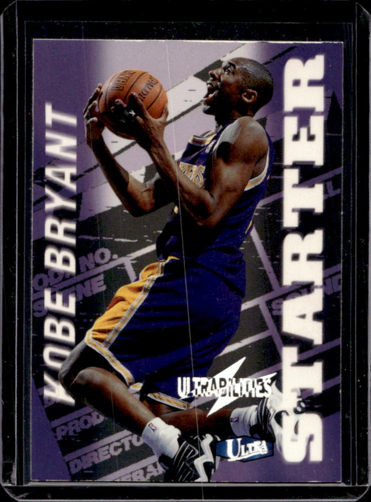 1997-98 Fleer Ultra Kobe Bryant Ultrabilities Starter #3 S Lakers