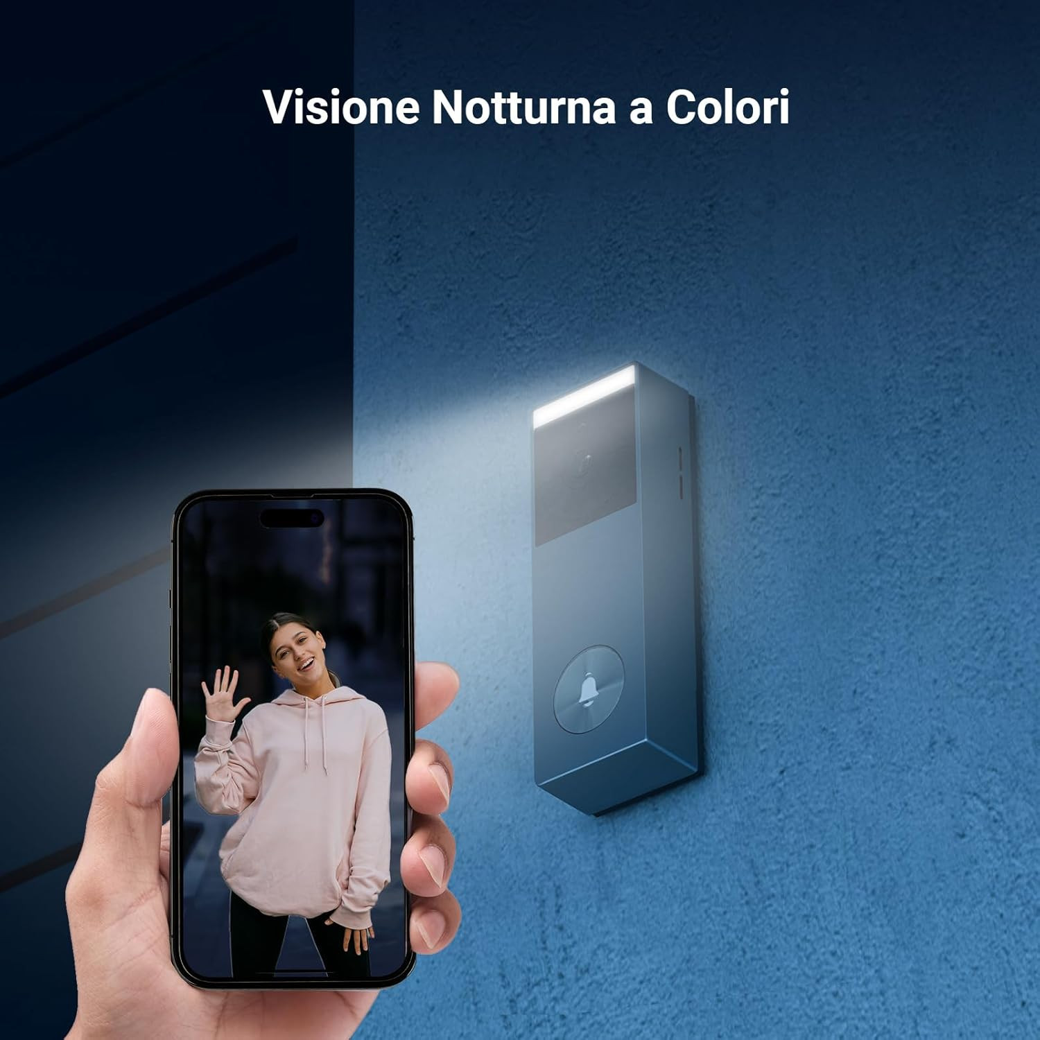 Videocitofono Wifi CP3 Pro 2K - Batteria Lunga Durata e AI Detection - 4