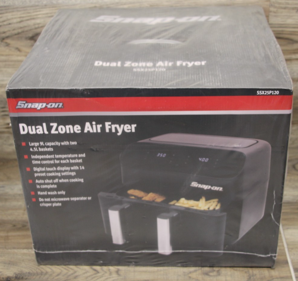 NEW Snap-On 9L Dual Zone Air Fryer SSX25P120 | eBay