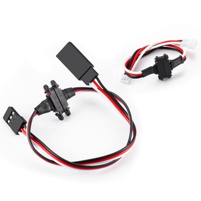 Magnetisches Snap-on JR-Verlängerungskabel für RC-Car-Modelle, 3 Stück